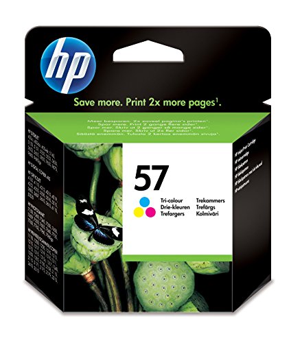HP 57 Druckerpatrone, 1 x Gelb, cyan, magenta, 391 Seiten von Hewlett-Packard
