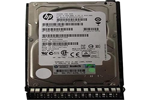 HP 652611-B21 Festplatte (300 GB, 6G, SAS, 15.000 U/min, SFF, SC Enterprise 300, SAS, 16 MB Cache, 2,5 Zoll / 6,35 cm) von HP