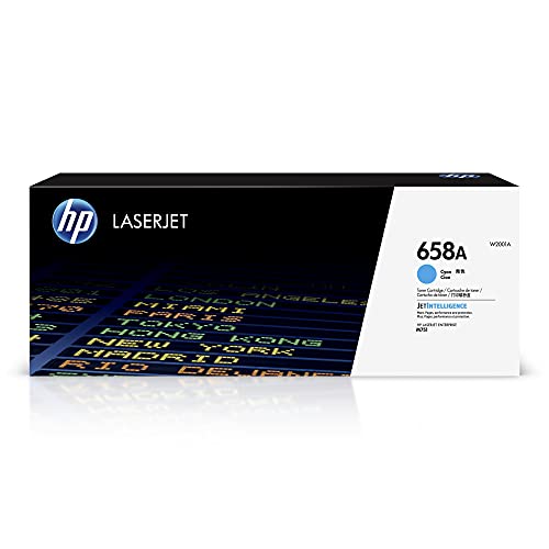 HP 658A (W2001A) Cyan Original Toner für HP LaserJet Enterprise M751dn von HP