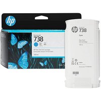 HP 738 (498N5A) cyan Druckerpatrone von HP