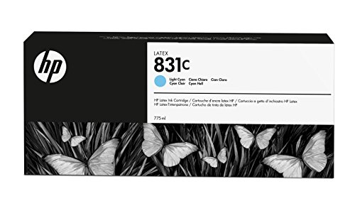 HP 831C 775 ml helles cyanfarbenes Latex HP 831C 775 ml helles cyanfarbenes Latex von HP
