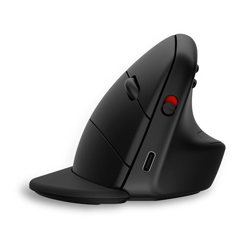 HP 920 Ergonomische Wireless-Maus | bis zu 4 Monate Akkulaufzeit | 4.000 dpi | 5 programmierbare Tasten | aufladbar via USB-C | bis zu drei Geräte gleichzeitig steuern | schwarz HP 920 Ergonomische Wireless-Maus | bis zu 4 Monate Akkulaufzeit | 4.000 dpi | 5 programmierbare Tasten | aufladbar via USB-C | bis zu drei Geräte gleichzeitig steuern | schwarz von HP