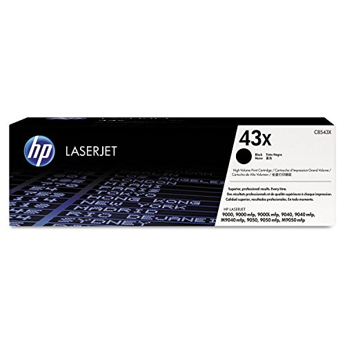 Hewlett Packard HP C8543XC 43X Laserjet Contract Toner kartusche schwarz hohe Kapazität 30.000 Seiten 1er-Pack Contract von Hewlett Packard