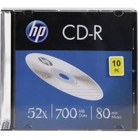 HP CRE00085 CD-R Rohling 700 MB 10 St. Slimcase HP CRE00085 CD-R Rohling 700 MB 10 St. Slimcase von HP