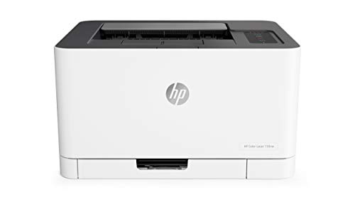 HP Color Laser 150nw Farb-Laserdrucker (Drucker, USB, LAN, WLAN),weiß-grau von HP