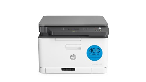HP Color Laser 178nwg Multifunktions-Farblaserdrucker (Drucker, Scanner, Kopierer, WLAN, Airprint), weiß-grau,Drucken+Kopieren+Scannen von HP