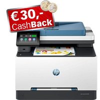 AKTION: HP Color LaserJet Pro MFP 3302 sdwg 3 in 1 Farblaser-Multifunktionsdrucker weiß mit CashBack von HP