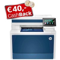 AKTION: HP Color LaserJet Pro MFP 4302DW 3 in 1 Farblaser-Multifunktionsdrucker weiß mit CashBack von HP