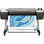 HP DesignJet T1700dr Mono Thermal Großformatdrucker DIN A0 Schwarz, Rot W6B56A#B19 von HP