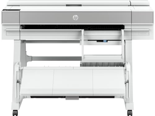 HP DesignJet T950-914 mm (36") Großformatdrucker - Farbe - Tintenstrahl - 914 x 1676 mm - 2400 x 1200 DPI - bis zu 0.35 Min./Seite (einfarbig)/ bis zu 0.35 Min./Seite (Farbe) - Gigabit LAN, Wi-Fi von HP
