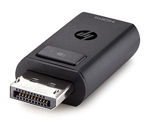 HP DisplayPort to HDMI 1.4 Adapter - Adaptador para cable (DisplayPort, HDMI, Macho/hembra, Cobre, Negro) von HP