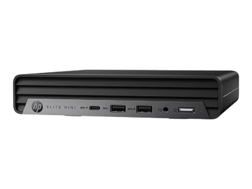 HP Elite 800 G9 - Wolf Pro Security - Mini Desktop - Core i7 i7-14700/2.1 GHz - RAM 16 GB - SSD 512 GB - NVMe - UHD Graphics 770-1GbE, Bluetooth 5.2, Wi-Fi 6E - Win 11 Pro - schwarz von HP