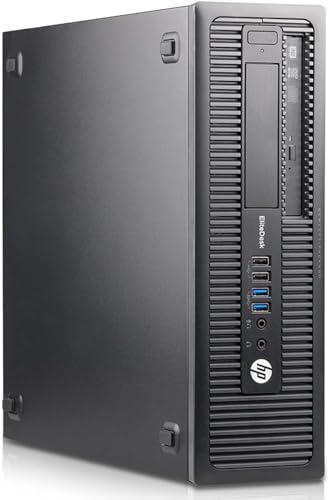 HP EliteDesk 705 G5 SFF PC Computer AMD Ryzen 5 Pro 3400G RAM 16GB DDR4 SSD 256GB Windows 11 + Office 2021 (Generalüberholt) von HP