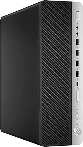 HP EliteDesk 800 G3 PC Computer SFF Intel i7-6700 RAM 16GB SSD 1TB NVMe Windows 10 Pro + Office 2021 (Generalüberholt) von HP