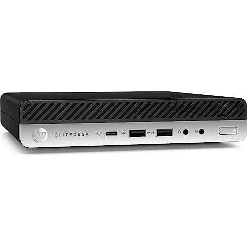 HP EliteDesk 800 G5 Mini Desktop PC Intel i5-9400T RAM 16GB SSD 480GB Windows 11 Pro Office 2021 - (Generalüberholt) von HP