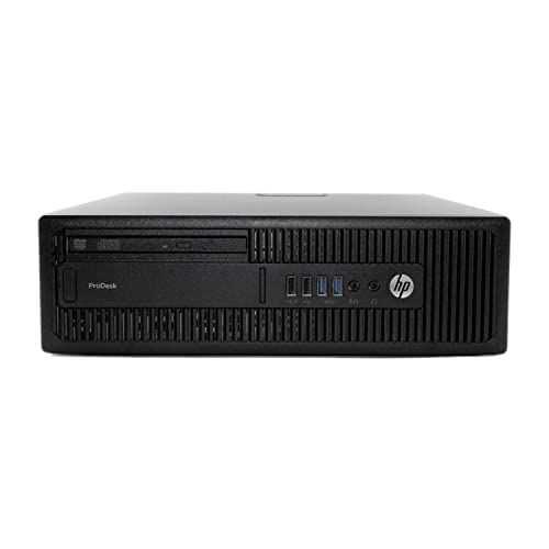 HP Fester Desktop-PC ProDesk 600 G2 i3 6100 3,7 GHz Serie RS232 Parallel Com Windows 10 Pro Unternehmen SmartWorking Büro Zuhause Arbeit (überholt) (4 GB RAM SSD 960 GB) von HP