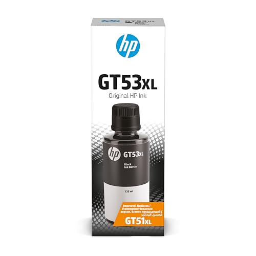 HP GT53 135 ml Schwarz Original-Tintenflasche von HP