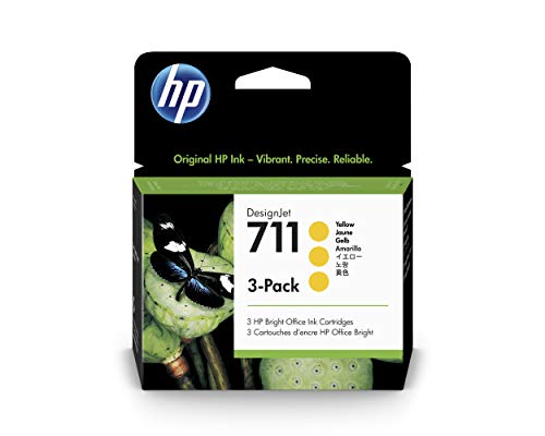 HP Inc. Ink Yellow No.711 **3-Pack**, CZ136A von HP