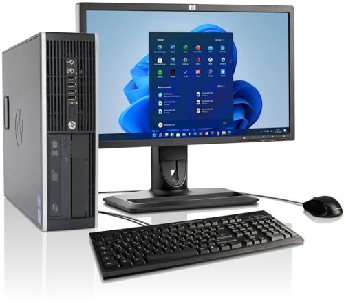 HP Komplett-Paket i5 PC + 22-Zoll HP TFT - Silent Business Office Computer mit 3 Jahren Garantie! Intel Core i5 3470 3.2 GHz - 16 GB - 512 GB SSD - WLAN - USB 3.0 - Win11 - MS Office 2010-7590 von HP