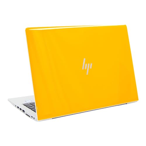 HP Laptop 14 Zoll, Notebook 14 Zoll, EliteBook 840 G5, i5-8250U, 16GB RAM DDR4, 512GB SSD, QWERTZ Tastatur beleuchtet, Laptop Windows 11, 2 Jahre Garantie (Renewed) (Gloss Signal Yellow) von HEWLETT PACKARD