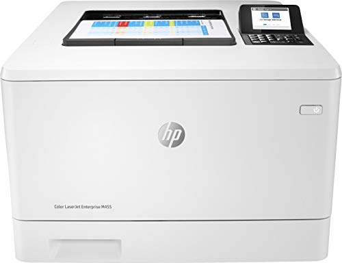 HP LaserJet Enterprise M455dn Farblaserdrucker (Drucker, LAN, Duplex, 300-Blatt Papierfach) weiß von HP