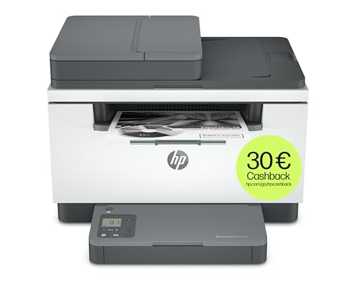 HP LaserJet MFP M234sdn Multifunktionslaserdrucker, Drucker, Scanner, Kopierer, Vorlageneinzug, LAN, Duplex, Grau-Weiß, 29 S/Min von HP