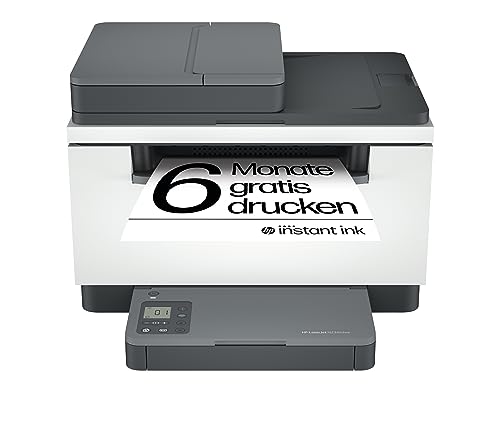 HP LaserJet MFP M234sdwe Multifunktionslaserdrucker, 6 Monate gratis drucken mit HP Instant Ink inklusive, HP+, Drucker, Scanner, Kopierer, Vorlageneinzug, WLAN, LAN, Duplex, Airprint von HP