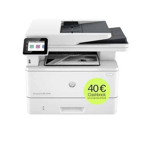 HP LaserJet Pro MFP 4102fdn Multifunktions-Laserdrucker, Fax, Automatischer beidseitiger Druck, Hohe Druckgeschwindigkeit, Bis zu 80.000 Seiten pro Monat, HP Wolf Pro Security von HP