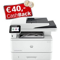 AKTION: HP LaserJet Pro MFP 4102fdw 4 in 1 Laser-Multifunktionsdrucker weiß mit CashBack von HP
