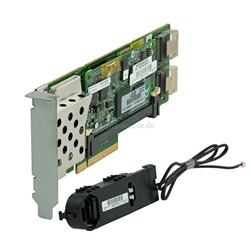 Hewlett Packard HP P410/512MB Smart Array FBWC Speichercontroller (RAID, SATA-150, SAS, 300 MBps, PCI Express 2.0 x8) von Hewlett Packard