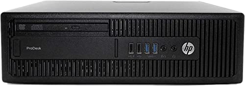 HP PC DESKTOP Fester Computer ProDesk 600 G2 i3 6100 3,7 GHz Serial RS232 Parallel Com Windows 10 PRO Business SmartWorking Büro Gaming Grafik (Generalüberholt) (GT 710 2 GB GDDR5) von HP