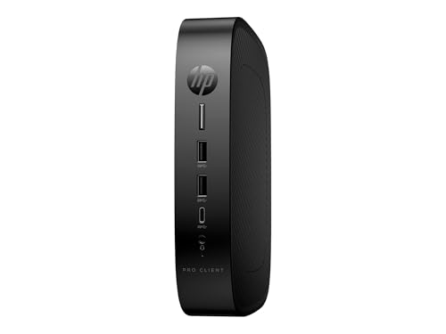 HP Pro t550 - Thin Client - USFF - 1 x Celeron J6412 / 2 GHz - RAM 4 GB - Flash 32 GB - eMMC - UHD Graphics - 1GbE ThinPro - Monitor: keiner - Tastatur: Deutsch HP Pro t550 - Thin Client - USFF - 1 x Celeron J6412 / 2 GHz - RAM 4 GB - Flash 32 GB - eMMC - UHD Graphics - 1GbE ThinPro - Monitor: keiner - Tastatur: Deutsch von HP