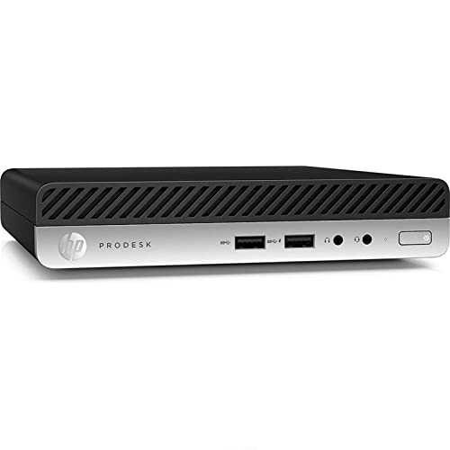 HP ProDesk 400 G4 Mini PC Computer Intel i5-8400T RAM 16GB DDR4 SSD 512GB Wifi Windows 11 Pro + Office 2021 (Generalüberholt) von HP