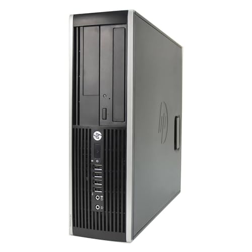 HP SFF Desktop-PC, gebrauchsfertig, PC Festplatte, Intel i7-3770, RAM 16 GB, SSD 512 GB, Office Suite Paket, Windows 10 Pro (Renoviert) von HP