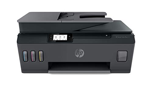 HP Smart Tank Plus 655 Multifunktionsdrucker (Drucker, Scanner, Kopierer, Fax, WLAN, AirPrint, 4-in-1, inklusive Tinte für bis zu 3 Jahre drucken), Schwarz von HP
