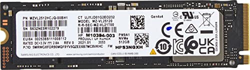 HP Ssd - 512 GB - PCie 4.0 x4 (nvme) 5r8x9aa von HP