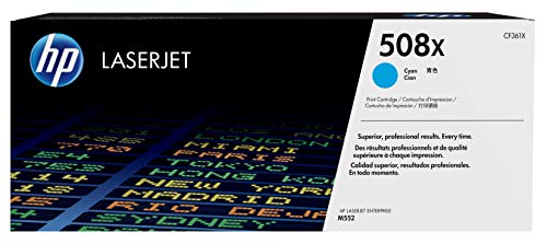 HP Toner CF361X No508X Cyan 9.500 Seiten hohe Kapazität von HP