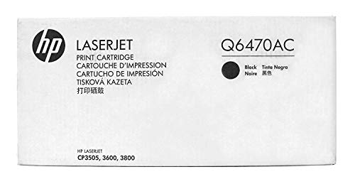 HP Toner CL3600 Contractual Toner Q6470AC, 501A schwarz von HP