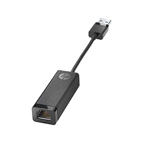 HP 2M37433 USB 3 to Gigabit LAN RJ-45Negro-Adaptadorparacable(USB3.0,RJ-45,Macho/Hembra,Negro) von HP