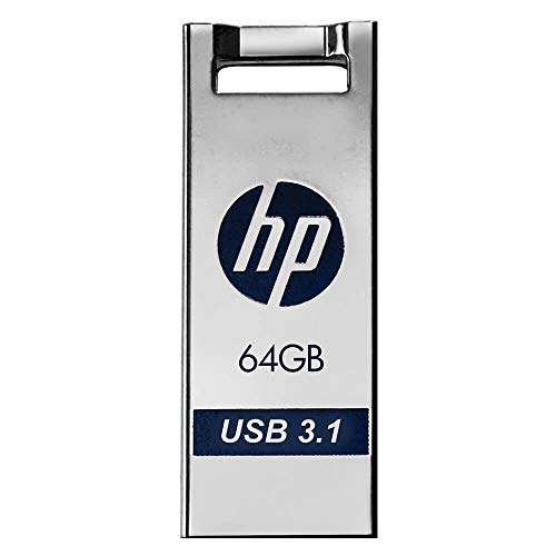 HP USB-Speicherstick USB 3.0 0 (klein, kappenlos, Metall, stoßfest, spritzwassergeschützt, staubdicht, 795 W), Nicht anwenden. von HP