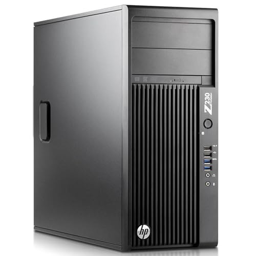 HP Workstation Z230 Tower PC Computer Intel i7-4770 RAM 32GB SSD 1TB Windows 10 Pro + Office 2021 (Generalüberholt) von HP