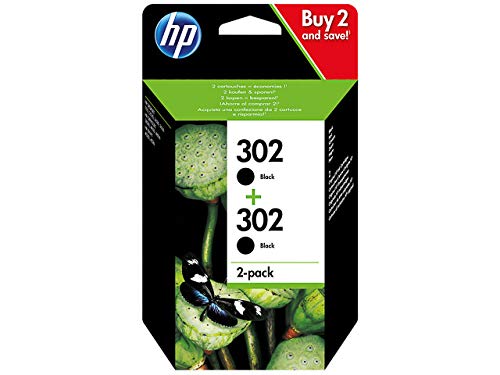 Hewlett Packard 1VV49AE#301 passend für OJ3830 Tinte (2) schwarz HP302 380 Seiten von Hewlett Packard