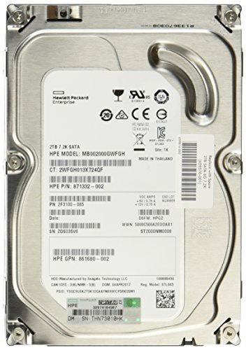 Hewlett Packard HP 2TB 6G SATA 3.5IN NHP von HP