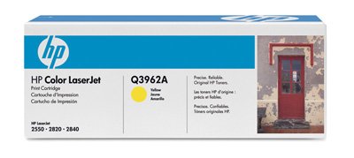 Hewlett Packard -HP- Color Laserjet 2820AIO (Q3962A) original Toner-Kartusche - Gelb von HP