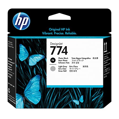 Druckkopf HP 774, für DesignJet Z6610/Z6810, schwarz foto, grau hell Druckkopf HP 774, für DesignJet Z6610/Z6810, schwarz foto, grau hell von HP