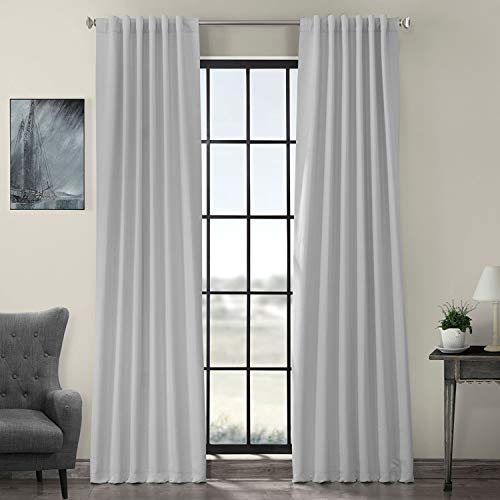 HPD Half Price Drapes BOCH-171113-P Verdunkelungsvorhang (1 Panel), Polyester-Mischung, Arctic Grey, 50" W x 96" L (Pack of 1) von HPD Half Price Drapes