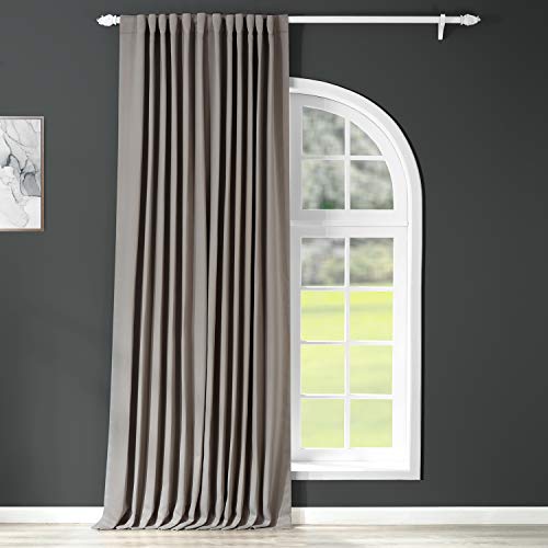 halben Preis Drapes boch-193810–84-dw Doublewide Verdunkelungsvorhang, Neutrales Grau, 100 x 84 von HPD Half Price Drapes