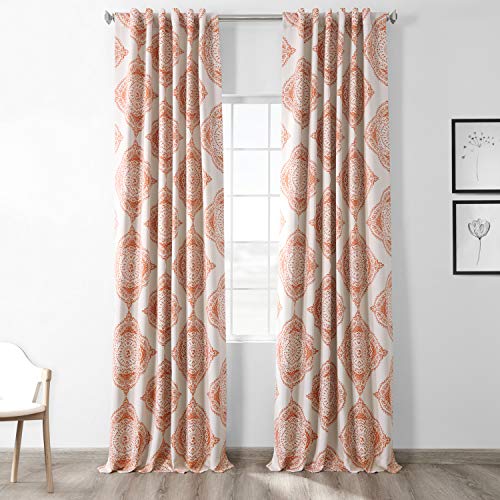 HPD Half Price Drapes BOCH-KC27-96 Verdunkelungsvorhang (1 Panel), 50 x 96, Henna von HPD Half Price Drapes