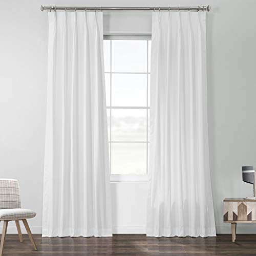 HPD Half Price Drapes PRCT-S19B-96-FP Vorhänge für Wohnzimmer, einfarbig, 63 x 23 cm, Weiß HPD Half Price Drapes PRCT-S19B-96-FP Vorhänge für Wohnzimmer, einfarbig, 63 x 23 cm, Weiß von HPD Half Price Drapes