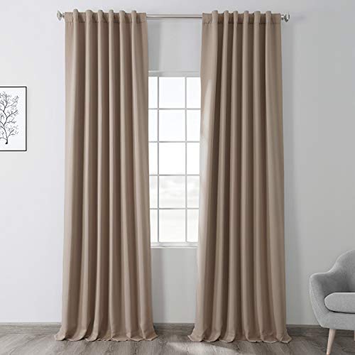 HPD Half Price Drapes Raumverdunkelungsvorhang 50 x 96 (1 Panel), BOCH-171316-96, Banyan Brown von HPD Half Price Drapes